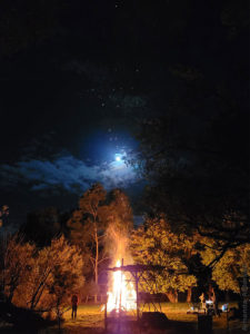 Amanda Alderson : bonfire at the homestead