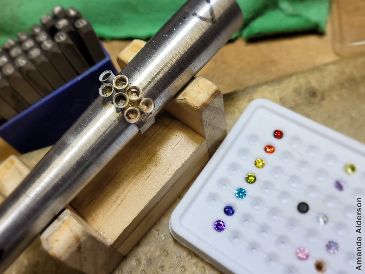 Amanda Alderson : in the studio