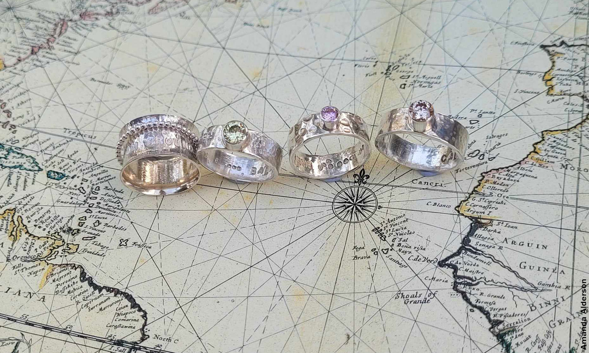 Wayfaring collection - Amanda Alderson jewellery